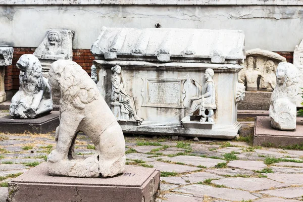 Konya Türkei Mai 2018 Skulpturen Auf Dem Freigelände Des Archäologischen — Stockfoto