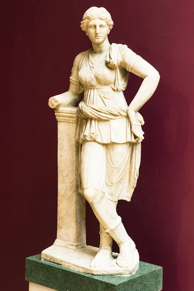 Istanbul Turquia Maio 2018 Antiga Estátua Artemis Museu Arqueologia Istambul — Fotografia de Stock