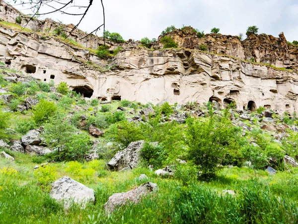 Travel Turkey Rock Cut Caves Ihlara Valley Aksaray Province Cappadocia — Stock Photo, Image