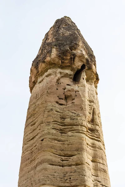 Viaje Turquía Roca Chimenea Hadas Parque Nacional Goreme Capadocia Primavera — Foto de Stock