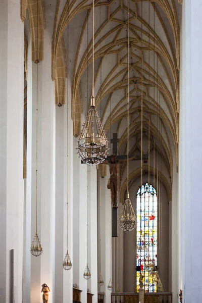 Munich Alemania Mayo 2018 Interior Catedral Frauenkirche Ciudad Munich Bayerisches —  Fotos de Stock