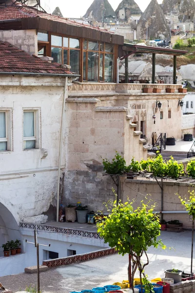 Resa Till Turkiet Urban House Göreme Stad Kappadokien Våren — Stockfoto