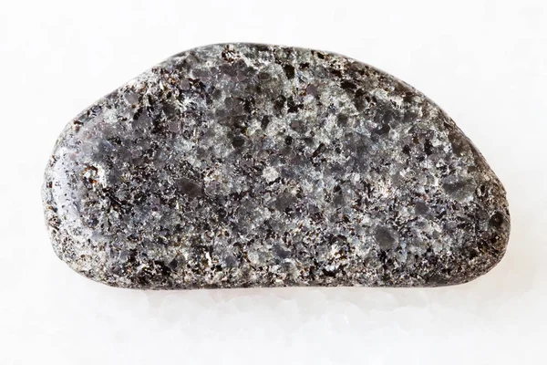 Macrofilmagem Espécime Rocha Natural Pedra Peridotita Caída Com Phlogopite Mica — Fotografia de Stock