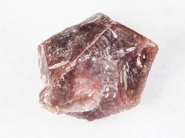 Macro Disparo Mineral Natural Piedra Rosa Cruda Pedernal Calcedonia Mármol — Foto de Stock