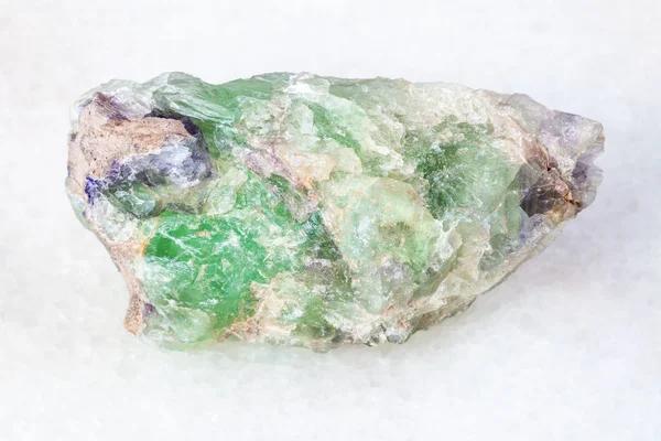 Macrodisparo Mineral Natural Beryl Verde Áspero Crisoberilo Piedra Preciosa Alejandrita — Foto de Stock