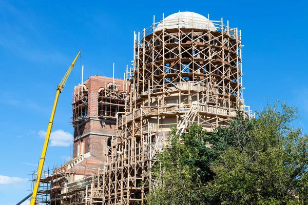 Lugar Construcción Del Nuevo Templo Ortodoxo San Spyridon San Spiridon — Foto de Stock