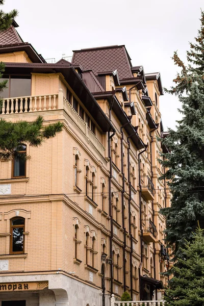 Pyatigorsk Rusia Septiembre 2018 Casa Apartamentos Calle Kosta Khetagurova Ciudad — Foto de Stock