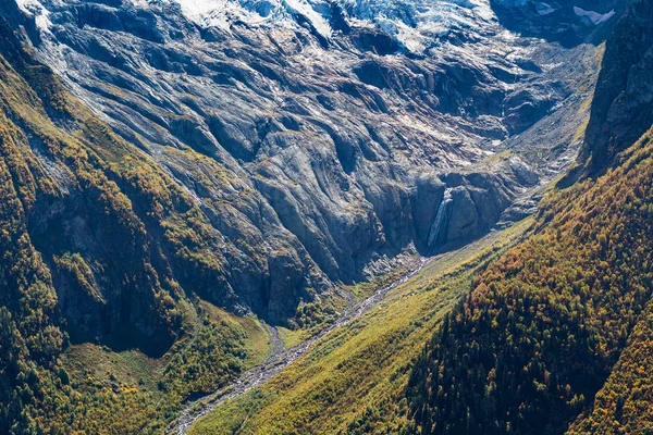 Viaje Región Del Cáucaso Norte Vista Por Encima Del Río — Foto de Stock