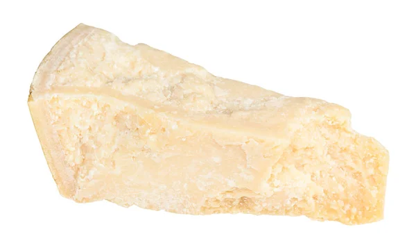 Parmigiano Reggiano (Parmigiano) formaggio isolato — Foto Stock