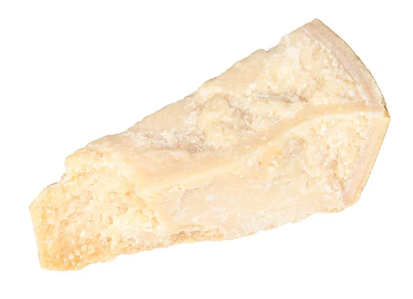 Izole yerel İtalyan Parmesan sert peynir — Stok fotoğraf