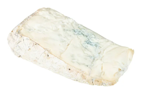 Gorgonzola italiano local queijo azul macio isolado — Fotografia de Stock