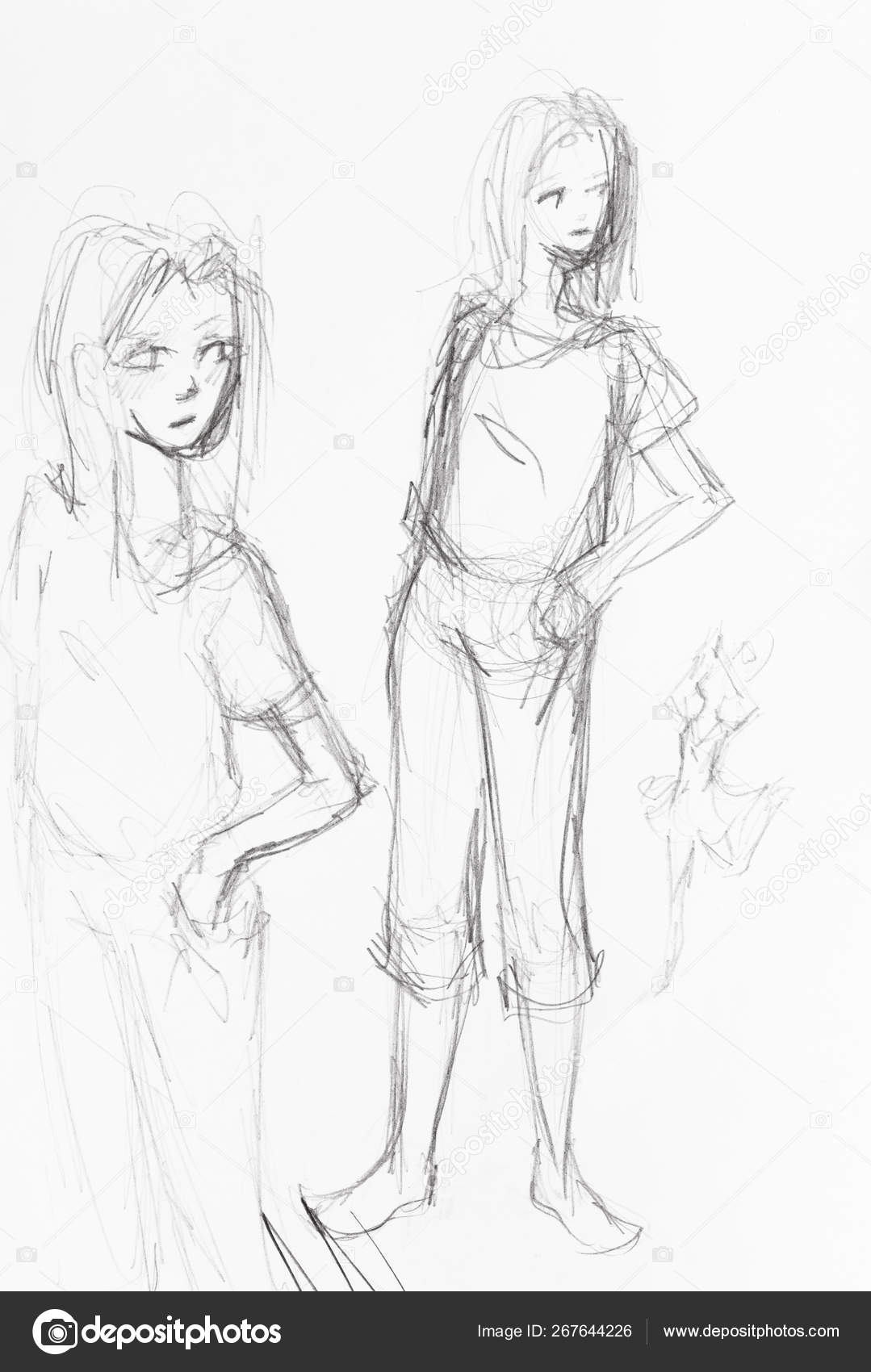 sketchers of girls