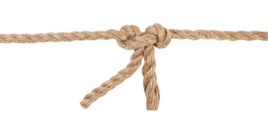 çim düğüm başka bir tarafı iki halat katılmadan