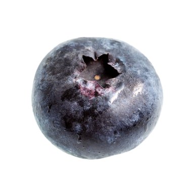 Taze yabanmersini üzerinde beyaz izole