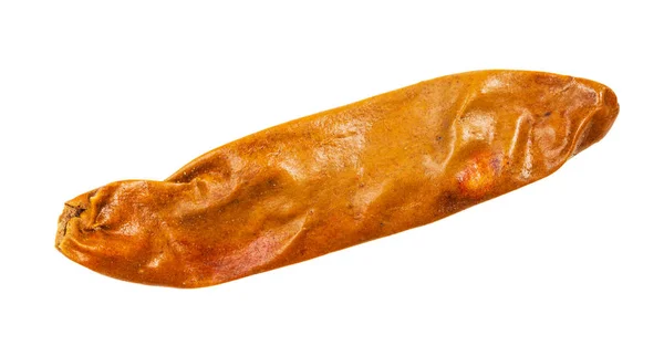 Jediný sušený Cayenne izolovaný na bílém — Stock fotografie