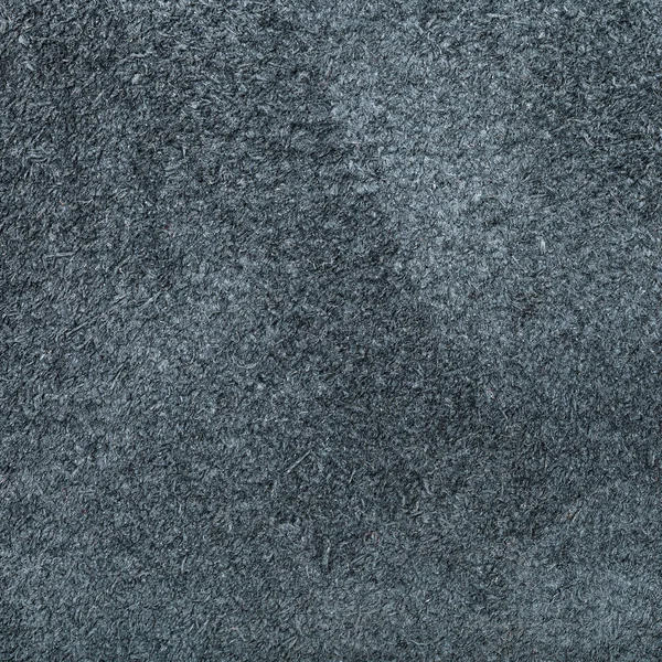 Square background from dark gray suede close up — Stock Photo, Image