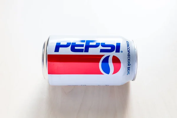 Moscou Russie Août 2020 Boîte Pepsi Édition Limitée Avec Design — Photo