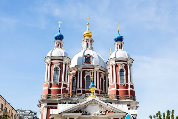 View Cupola Temple Holy Martyr Clement Roman Pope Clement Church — Stock Photo, Image