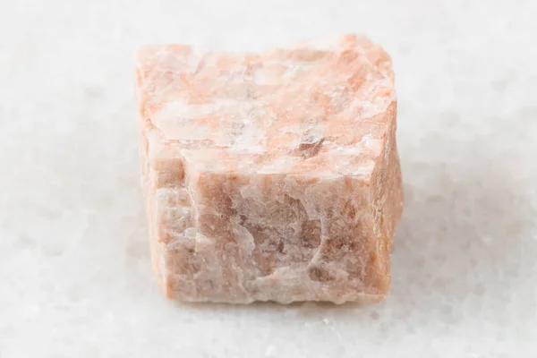 Close Amostra Mineral Natural Coleção Geológica Rocha Feldspar Não Polida — Fotografia de Stock