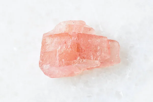 Primer Plano Muestra Mineral Natural Colección Geológica Cristal Rhodochrosite Sin — Foto de Stock