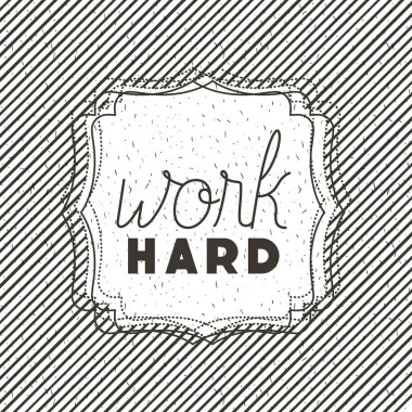 olumlu tutum mesaj ile el yapımı yazı tipi