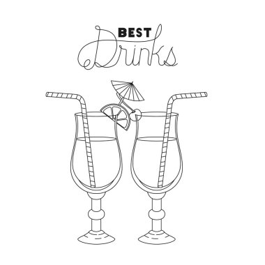 en iyi içecek Icons set