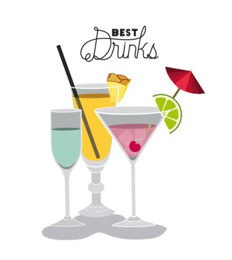 en iyi içecek Icons set