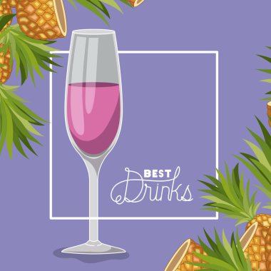 en iyi içecek taze kokteyl