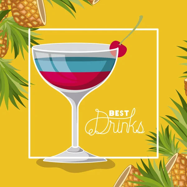 en iyi içecek taze kokteyl