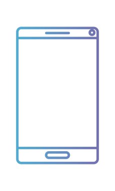 Smartphone aygıtı izole simgesi