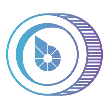 cryptocurrency biteshares para izole simgesi