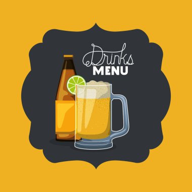 en iyi içki şişesiyle Kupası çerçeve