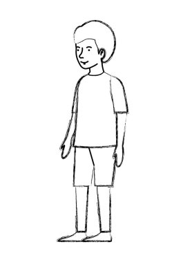 genç adam avatar karakter