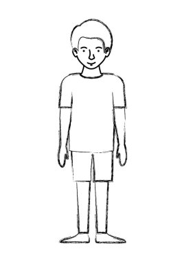 genç adam avatar karakter