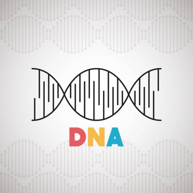 DNA molekülü yapısı simgesi
