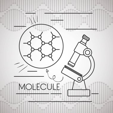 molekül yapısı ile mikroskop