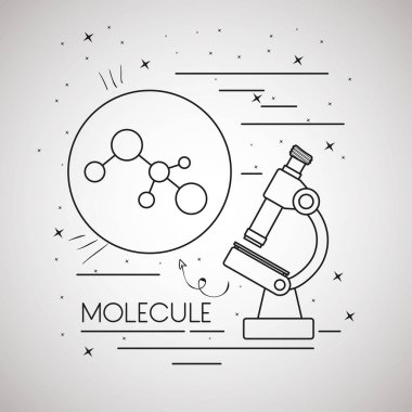 molekül yapısı ile mikroskop