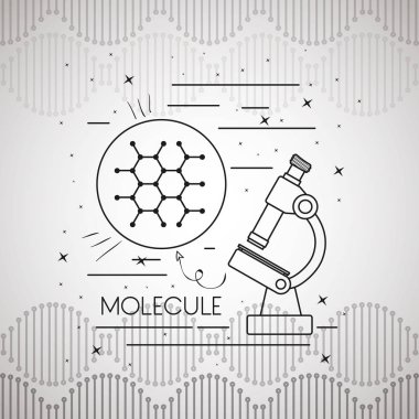 molekül yapısı ile mikroskop