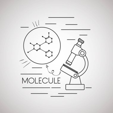 molekül yapısı ile mikroskop
