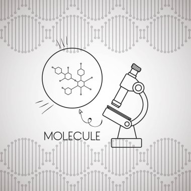 molekül yapısı ile mikroskop