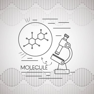 molekül yapısı ile mikroskop