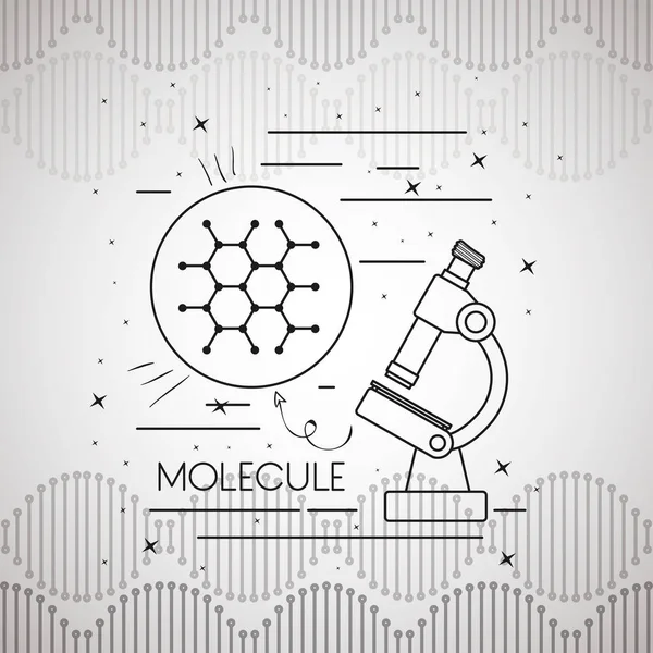 molekül yapısı ile mikroskop