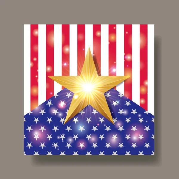 Vereinigte Staaten von Amerika Emblem — Stockvektor