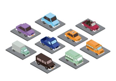 Set araba itmeyi kehanet kutsal kişilerin resmi