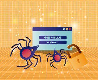 Siber Güvenlik Web sayfası şablonu ile