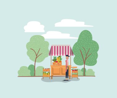 kiosk bitkiler vivaryum kadınla