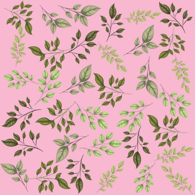 desen arka plan bitki yaprakları