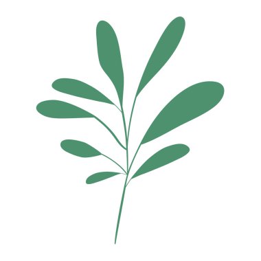 güzel yaprak bitki simgesi