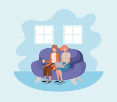 Salon teknolojisini kullanan kadınlarda birkaç