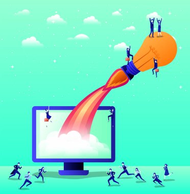 Masaüstü bilgisayar ile roket başlatma